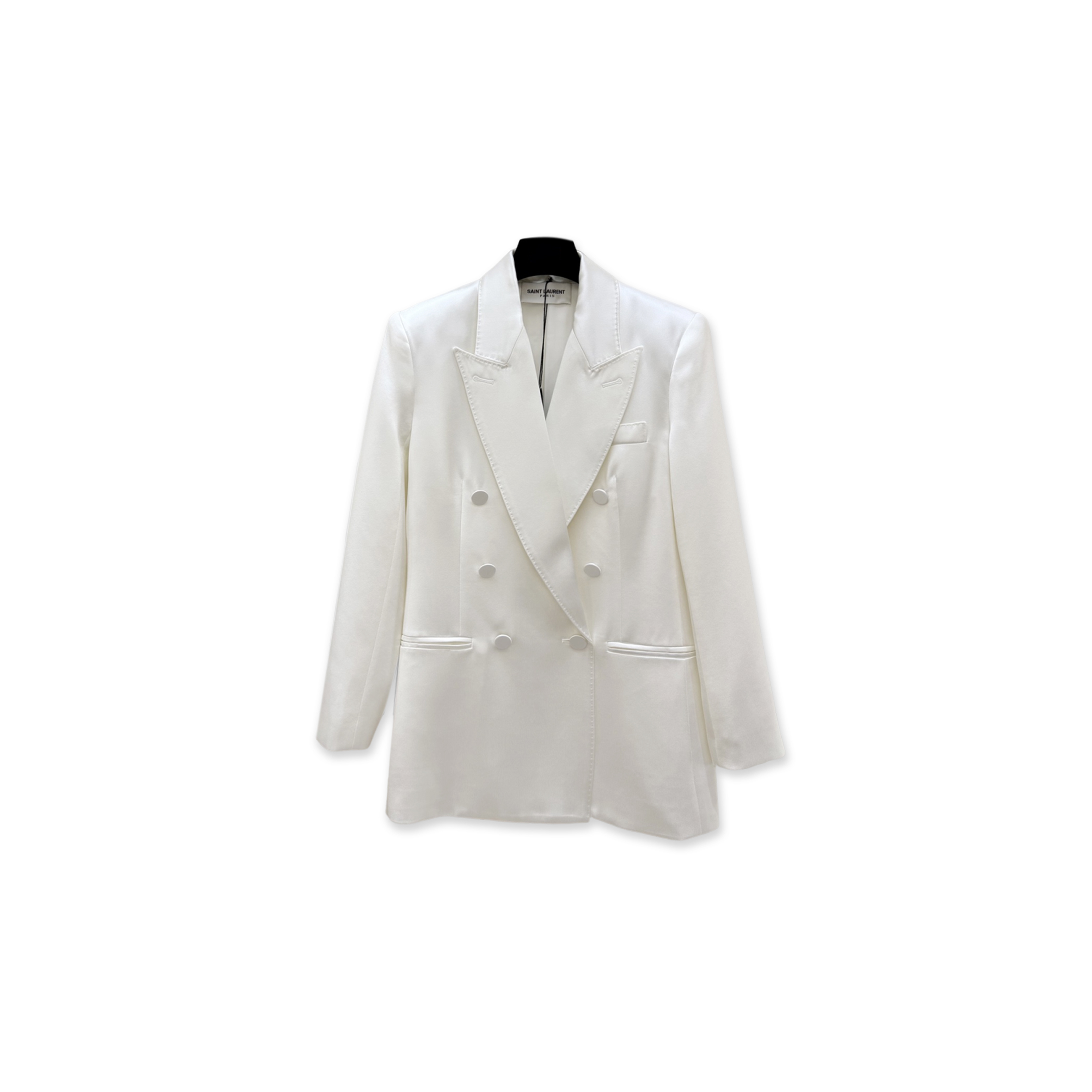 YSL ACETATE SATIN SUIT